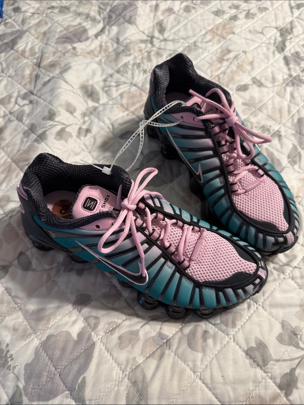 Nike Shox TL Fade 'Watermelon' sneakers 8